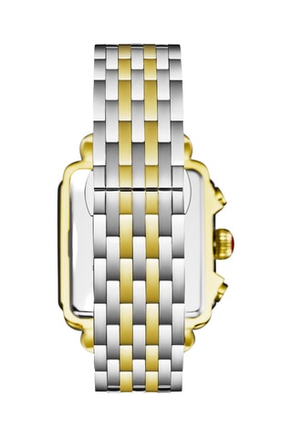 Montre en acier - Chronographe - Doré rose et argenté