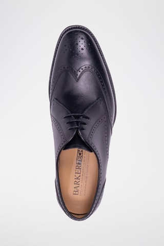 Derbies de piel bovina Bakewell  - Negro