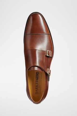 Derbies de piel bovina con hebillas Edison  - Marrón