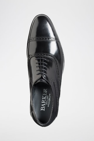 Richelieus en cuir verni Wilton  - Noir