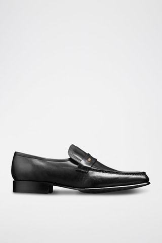 Mocasines de piel Wesley  - Negro