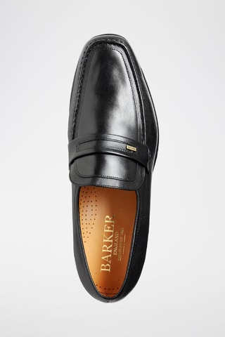 Mocasines de piel Wesley  - Negro