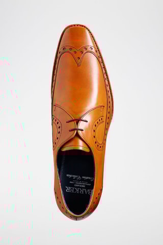 Derbies de piel bovina de charol Woody  - Marrón