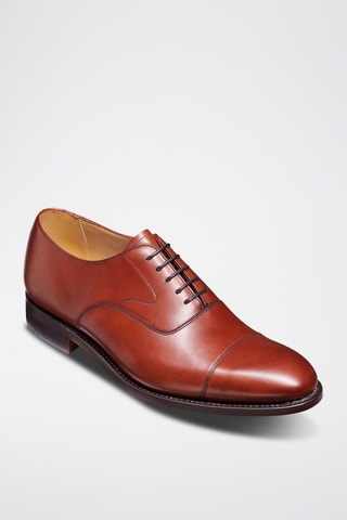 Richelieus en cuir de veau Malvern  - Rouge