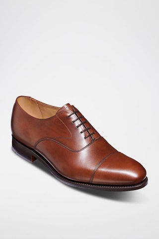 Richelieus en cuir de veau Malvern  - Marron
