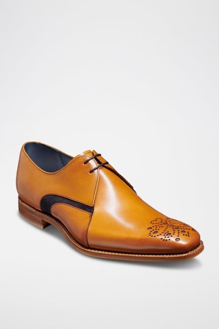 Derbies de piel Sullivan  - Negro y azul