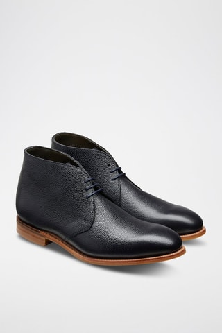 Boots en cuir Burwick  - Bleu