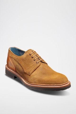 Derbies de piel Harlem  - Marrón