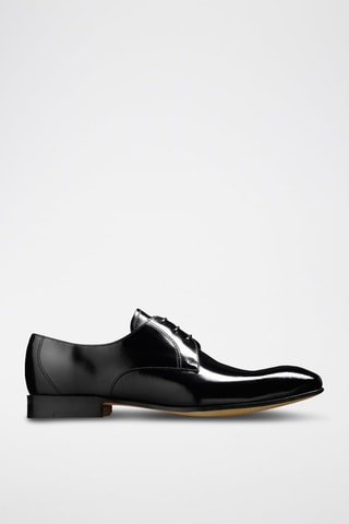 Derbies de piel de charol Rutherford  - Negro