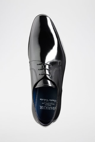 Derbies de piel de charol Rutherford  - Negro