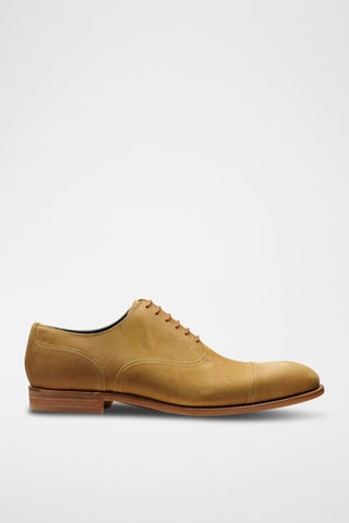 Richelieus en nubuck Pullman  - Beige