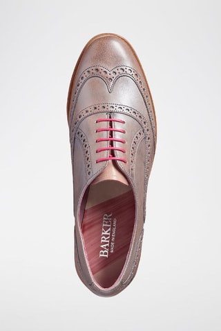 Derbies de piel Santina  - Violeta