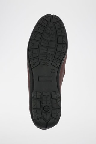 Mocasines de piel Foulard choco  - Marrón