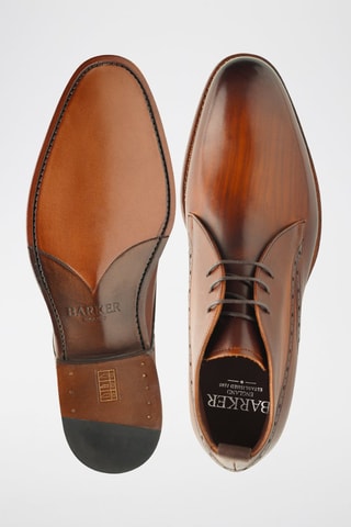 Boots en cuir Fulham  - Noir et marron