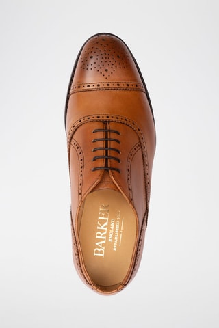 Richelieus en cuir de veau Newcastle  - Marron