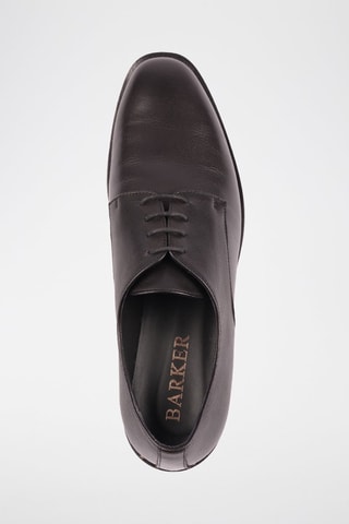 Derbys en cuir de veau Plain  - Noir