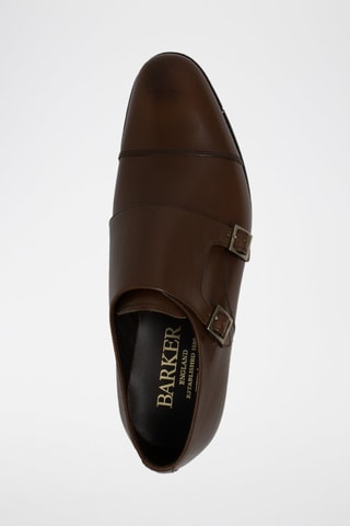 Derbies de piel de charol con hebillas Turnstall  - Marrón