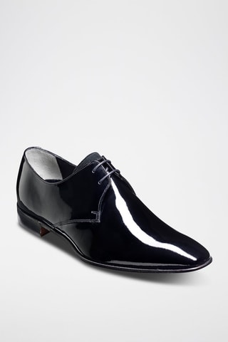 Derbies de piel de charol Goldington  - Negro