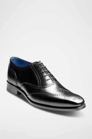 Richelieus de piel bovina Johnny  - Negro