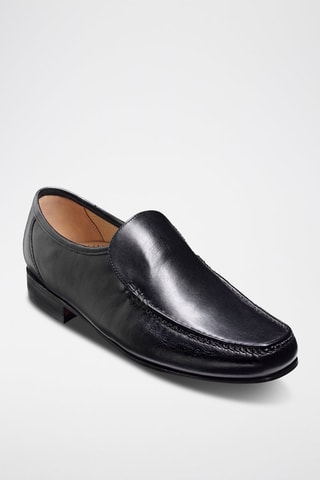 Mocasines de piel Javron  - Negro