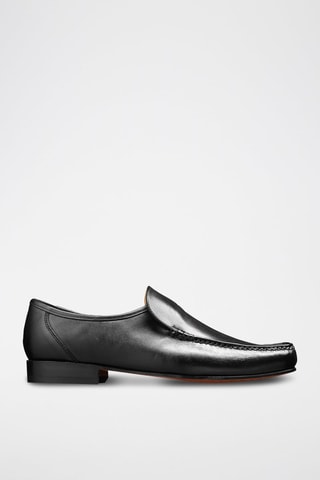 Mocasines de piel Javron  - Negro