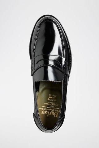 Mocasines de piel Caruso  - Negro