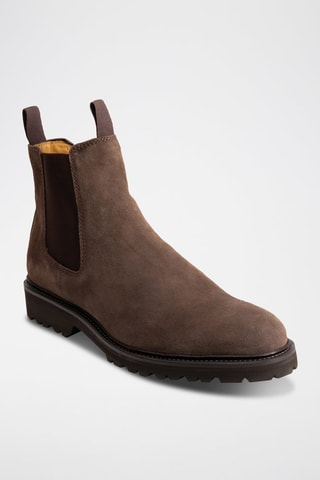 Boots Chelsea en nubuck Camborne  - Marron