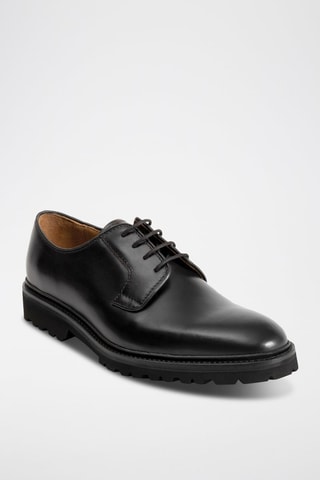 Derbies de piel Truro  - Negro
