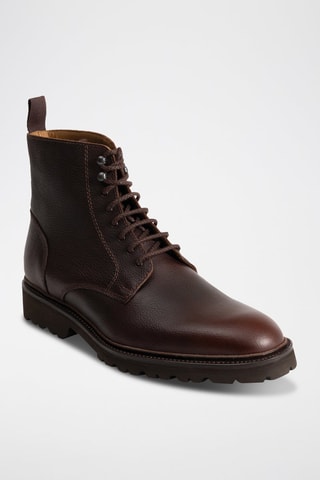 Boots en cuir Newquay  - Marron