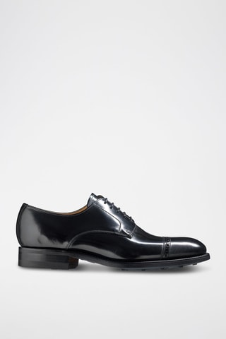 Derbies de piel Angel  - Negro