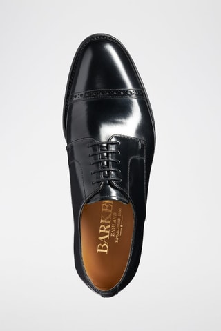 Derbies de piel Angel  - Negro