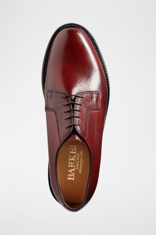 Derbies de piel Nairn  - Rojo