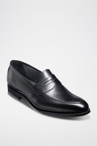 Mocasines de piel bovina St Pauls  - Negro