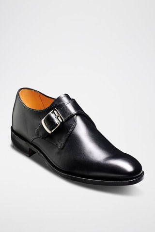 Derbies de piel bovina con hebilla Northcote  - Negro