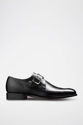 Derbies de piel bovina con hebilla Northcote  - Negro