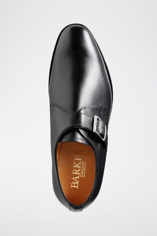 Derbies de piel bovina con hebilla Northcote  - Negro