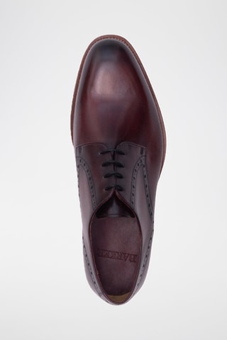 Derbies de piel Trent  - Rojo