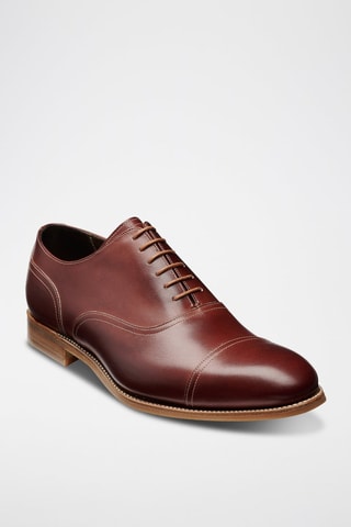 Richelieus de piel bovina Pullman  - Rojo y marrón