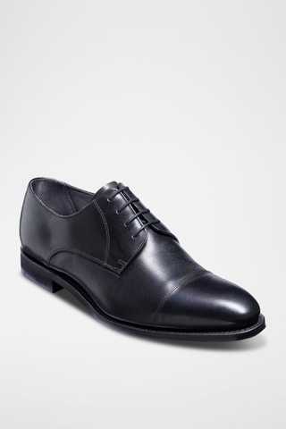 Derbies de piel bovina Earls Court  - Negro