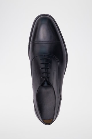 Richelieus de piel bovina Cherwell  - Negro