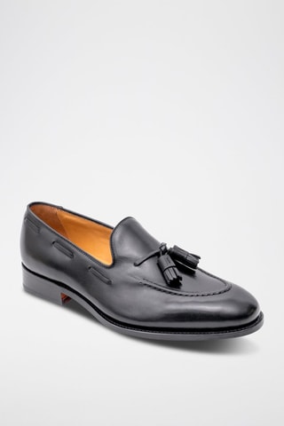 Mocasines de piel bovina Severn  - Negro