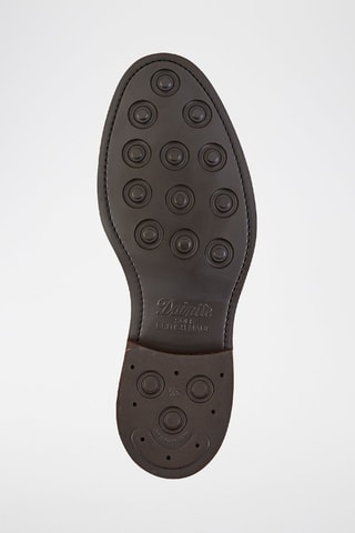 Boots en cuir Calder  - Marron