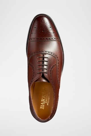 Richelieus de piel bovina Mirfield  - Marrón