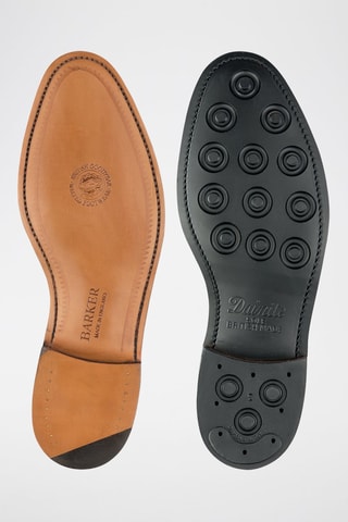 Richelieus de piel bovina Mirfield  - Marrón