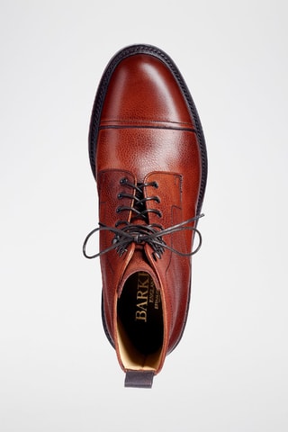 Boots en cuir Donegal  - Marron