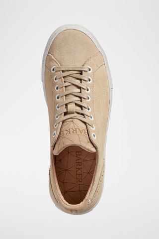 Baskets en nubuck Isla  - Blanc et beige