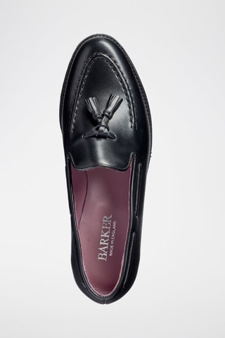 Mocassins en cuir de veau Sienna  - Noir