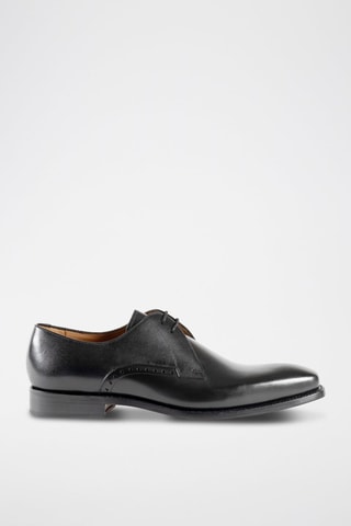 Derbies de piel bovina Oscar  - Negro