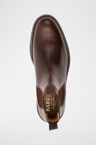 Boots Chelsea en cuir Camborne  - Marron