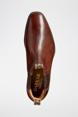 Botas Chelsea de piel bovina Mansfield  - Marrón